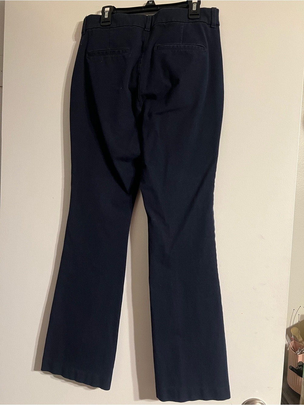 Old Navy Navy PIXIE Flare Jeans - Women's Wide Leg